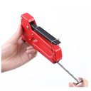 Ver imagem 6 de Grampeador Tapeceiro Artesanato Profissional Alta Pressao Profissional com Grampos Gatilho Manual