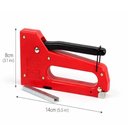 Ver imagem 4 de Grampeador Tapeceiro Artesanato Profissional Alta Pressao Profissional com Grampos Gatilho Manual