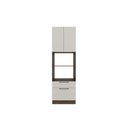 Ver imagem 1 de Paneleiro de Cozinha Amsterdam Ph 3141 Torre Quente C/ 2 Portas 2 Gavetas e 2 Nichos P/ Forno 70cm