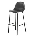 Ver imagem 1 de Banqueta Dkr Preto Vintage Base Preta 1,05 Mt (alt) - 49985