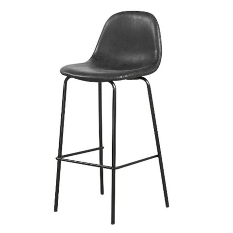 Banqueta Dkr Preto Vintage Base Preta 1,05 Mt (alt) - 49985