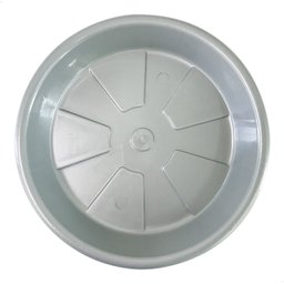 Kit 2 Pratos para Vaso Redondo Suporte para Planta 27x3,5cm - 6