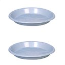 Ver imagem 1 de Kit 2 Pratos para Vaso Redondo Suporte para Planta 27x3,5cm
