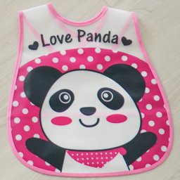 Babador Encanto para Bebê 45x28cm Panda Rosa - 2