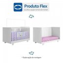 Ver imagem 7 de Conjunto Quarto de Bebê 100% MDF com Berço Mini Cama e Cômoda 4 Gavetas Life Branco