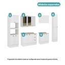 Ver imagem 4 de Armário de Cozinha Completa com Balcão Milla Lia Carraro Branco