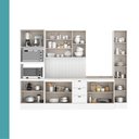 Ver imagem 6 de Armário de Cozinha Completa com Balcão Milla Lia Carraro Branco