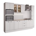 Ver imagem 2 de Armário de Cozinha Completa com Balcão Milla Lia Carraro Branco