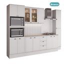 Ver imagem 3 de Armário de Cozinha Completa com Balcão Milla Lia Carraro Branco