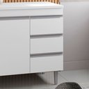 Ver imagem 3 de Balcão Cozinha com Tampo 100cm 3 Gavetas Leticia A01 - D’Rossi