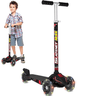 Patinete Infantil Bandeirante Skatenet Max Led 120kg Black - 1