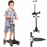 Patinete Infantil Bandeirante Skatenet Max Led 120kg Black - 2