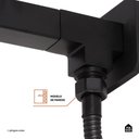 Ver imagem 6 de Desviador para Chuveiro Mundaú - Pingoo.casa - Preto Fosco