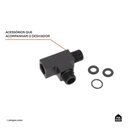 Ver imagem 7 de Desviador para Chuveiro Mundaú - Pingoo.casa - Preto Fosco