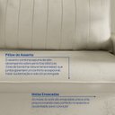 Ver mais imagens de Sofá Cama Retrátil e Reclinável 260cm Colibri CabeCasa MadeiraOriginals