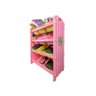 ESTANTE ORGANIZADORA BRINQUEDOS CAIXAS 12 GAVETAS NICHO INFANTIL ARMARIO QUARTO MENINAS ROSA - 3