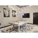 Ver imagem 3 de Mesa de Sinuca/bilhar com Tampo de Jantar Cor Nude - 2,34 X 1,34 - Grafite