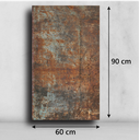 Ver imagem 4 de Revestimento de Parede Flexível Lavável Efeito Corten Autocolante - 90x60cm
