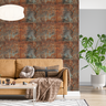 Revestimento de Parede Flexível Lavável Efeito Corten Autocolante - 90x60cm - 2