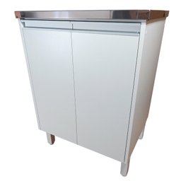 Tanque de Lavar Roupa Inox 35 Plus Gabinete 2 Portas Montado - 1