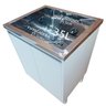 Tanque de Lavar Roupa Inox 35 Plus Gabinete 2 Portas Montado - 4
