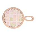 Ver imagem 2 de Conjunto 3 Pecas para Queijo Floral 30,5x20x2 Cm Lyor