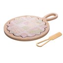 Ver imagem 1 de Conjunto 3 Pecas para Queijo Floral 30,5x20x2 Cm Lyor