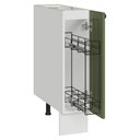 Ver imagem 2 de Balcão Porta-temperos 20 Cm 1 Porta (sem Tampo) Branco/verde Vik Madesa