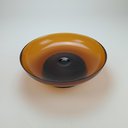 Ver mais imagens de Centro de Mesa Decorativo de Vidro Marrom 9x30x30cm Sala Jantar Decoração
