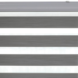 Persiana Rolo Double Vision Zebra 1,60l X 1,60a Cinza Escuro - 5