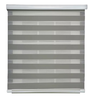 Persiana Rolo Double Vision Zebra 1,60l X 1,60a Cinza Escuro - 1