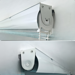 Persiana Rolo Double Vision Zebra 1,60l X 1,60a Cinza Escuro - 10