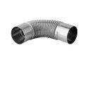 Ver imagem 1 de Curva Fogão Lenha Galvanizado Zatti - 120mm