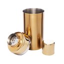 Ver imagem 2 de Coqueteleira Wolff Old Fashioned Dourada de Aço Inox