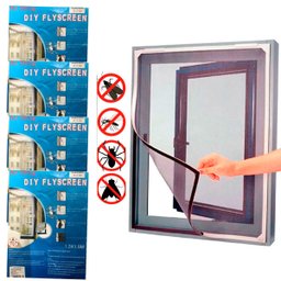 Kit 4 Telas Anti Mosquito Insetos para Janelas - 2