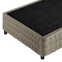 Ver imagem 2 de Base Box Solteiro Horse Boucle Bege 88x188