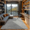 Ver imagem 1 de Tapete Ecletik Cinza Claro 4,00x5,00