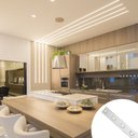 Ver imagem 2 de Fita de Led Branco Kit 12 Und Iluminaçao Decoraçao Sanca Plafon Teto Gesso Rebaixado Casa