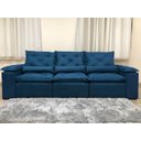 Ver mais imagens de Sofá Retrátil Reclinável 2,70 M Azul 206 Athenas