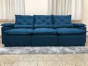 Ver imagem 7 de Sofá Retrátil Reclinável 2,70 M Azul 206 Athenas