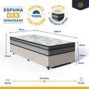 Ver imagem 4 de Cama Box com Colchão Espuma D33 Pillow In Anjos Ortosleep Solteiro 78cm