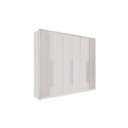 Ver imagem 1 de Guarda Roupa Casal 6 Portas 6 Gavetas 100% Mdf Anápolis Ripado Montagem Inteligente - Valverde: Bran