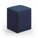 Ver imagem 3 de Poltrona Orion Bordada com Puff Izar Suede Azul Marinho Aradecor