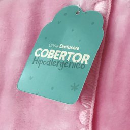 Cobertor Bebê Colibri Relevo Rosa Antialérgico - 3