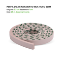 Ver imagem 4 de Perfil de Acabamento 2,5M Linear Painel Ripado Laminado de EVA Cor Rosa Linha Play