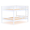 Ver imagem 2 de Beliche Casal Casal Dreams com Grade de Proteção Madeira Maciça Branco Megamobilia