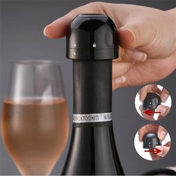 Tampa Rolha para Vinho Champanhe com Trava - 5