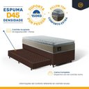 Ver imagem 5 de Cama Box com Colchão de Espuma D45 Pillow Top Strong One Face + Auxiliar de Espuma Solteiro 88cm