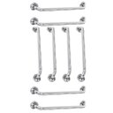 Ver imagem 1 de Alça de Apoio Barra Inox 60cm Kit 8 Unidades Idoso Cadeirante Deficiente Acessibilidade Banheiro Box
