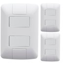 Ver imagem 1 de Kit 3 Cj 4x2 2 Interruptores Paralelos 6 250v Tramontina